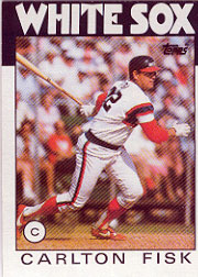 1986 Topps Baseball Cards      290     Carlton Fisk